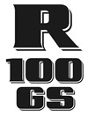 R 100 GS-Schriftzug