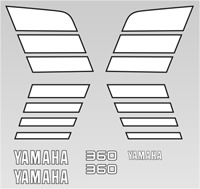 Dekor Yamaha XS 360