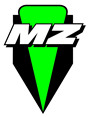 MZ-Logo (ähnlich Original - hier schwarz/weiß/grün)